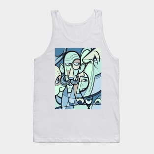 portrait cubism Tank Top